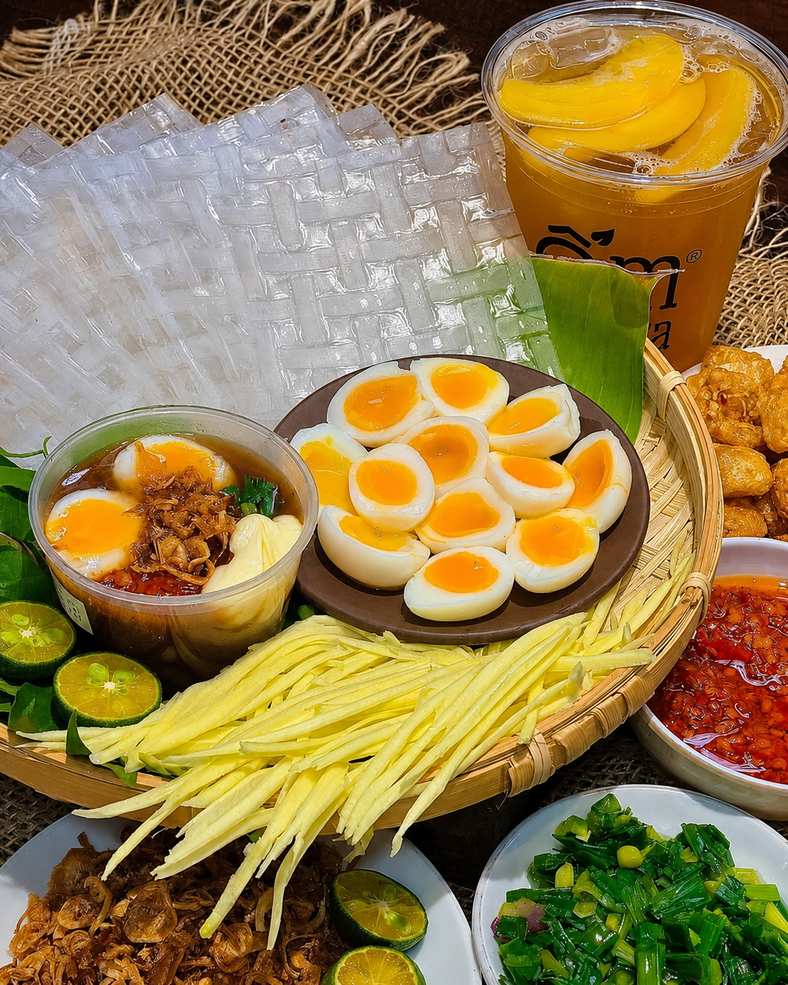 Bánh Tráng Trứng Nhà Ốm